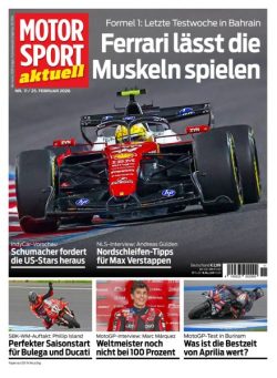 Motorsport aktuell – 24 Februar 2026