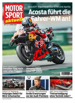 Motorsport aktuell – 3 Marz 2026