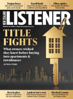 New Zealand Listener – 22 March 2026