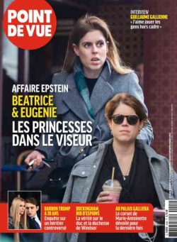 Point de Vue – 18 Mars 2026