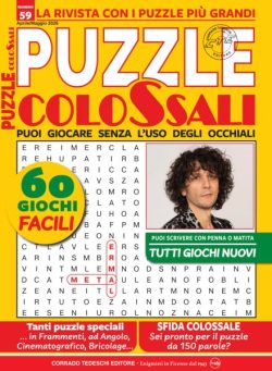 Puzzle Colossali – Aprile-Maggio 2026