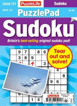 PuzzleLife PuzzlePad Sudoku – March 2026