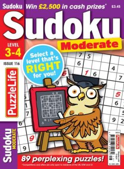 PuzzleLife Sudoku Moderate – March 2026