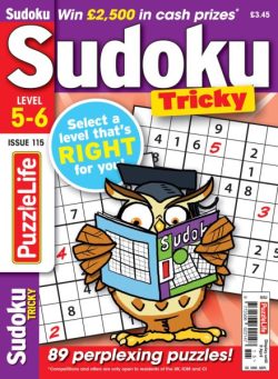 PuzzleLife Sudoku Tricky – March 2026