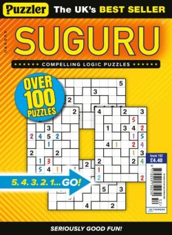 Puzzler Suguru – Issue 152 2026