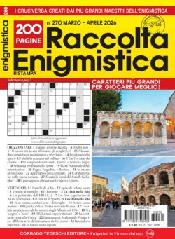 Raccolta Enigmistica – Marzo-Aprile 2026