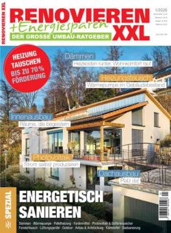 Renovieren + Energiesparen – Nr 1 2026