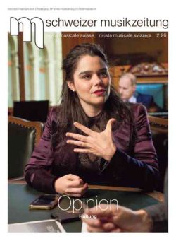Schweizer Musikzeitung – Marz-April 2026