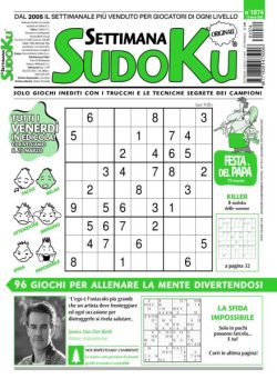 Settimana Sudoku – 13 Marzo 2026
