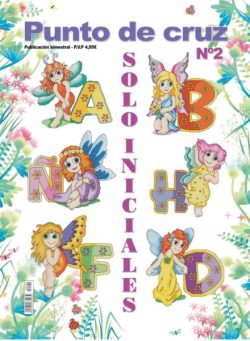 Solo iniciales en Punto de Cruz – N 2 2026