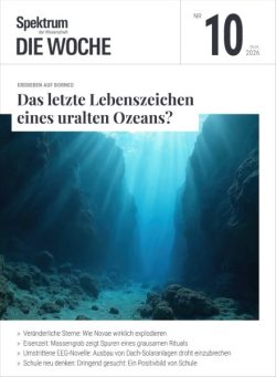 Spektrum Die Woche – 5 Marz 2026