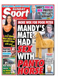 Sunday Sport – 1 March 2026