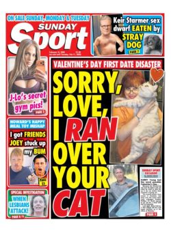 Sunday Sport – 15 February 2026