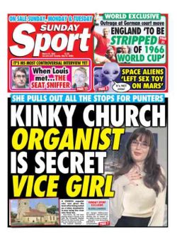 Sunday Sport – 22 March 2026
