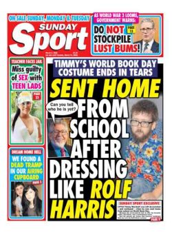 Sunday Sport – 8 March 2026