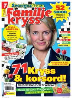 Sveriges Stora – Mars 2026