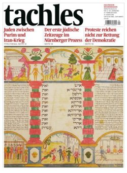 Tachles – 27 Februar 2026