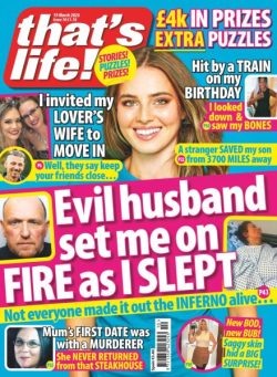 that’s life! UK – 12 March 2026