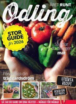 Tradgardsarbete – Mars 2026