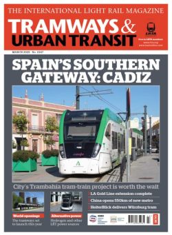 Tramways & Urban Transit – March 2025