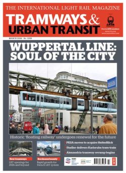Tramways & Urban Transit – March 2026