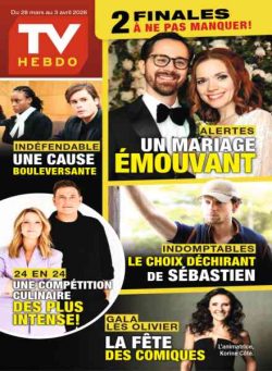 TV Hebdo – 28 Mars 2026