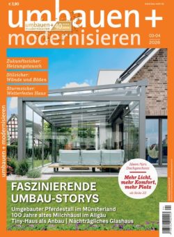 Umbauen + Modernisieren – Marz-April 2026