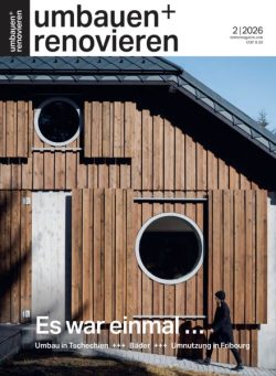 Umbauen + Renovieren – Februar 2026