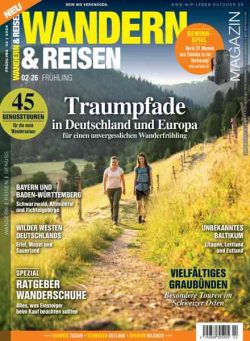 Wandern & Reisen – Fruhling 2026