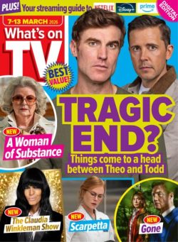 What’s on TV – 3 March 2026
