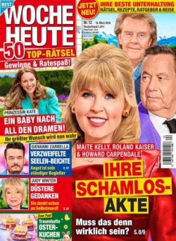 Woche Heute – 18 Marz 2026