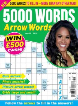 5000 Words Arrow words – April 2026