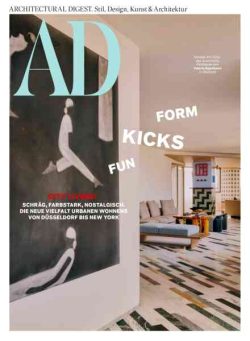 AD Architectural Digest Germany – April 2026