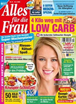 Alles fur die Frau – 10 April 2026