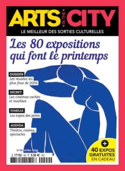 Arts in the City – Avril 2026