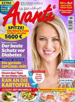 Avanti – 28 April 2026