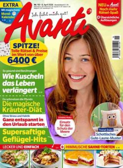 Avanti – 8 April 2026