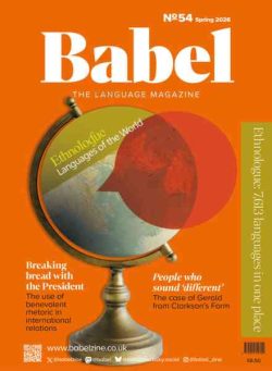 Babel The Language Magazine – Spring 2026