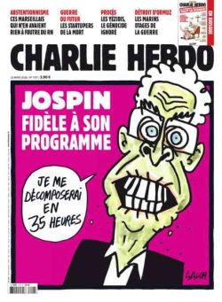 Charlie Hebdo – 25 Mars 2026