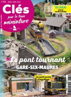 Cles pour le train miniature – Mars-Avril 2026