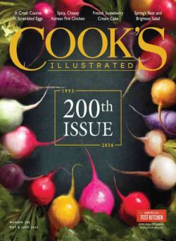 Cook’s Illustrated – May-June 2026
