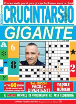 Crucintarsio – 20 Marzo 2026