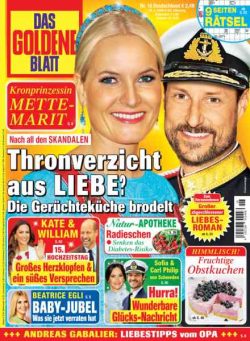 Das Goldene Blatt – 25 April 2026