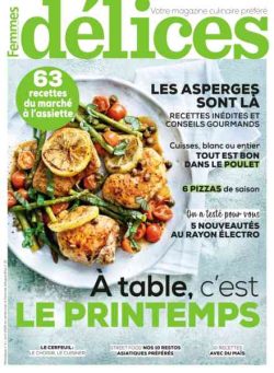 Delices de Femmes d’Aujourd’hui – Avril 2026