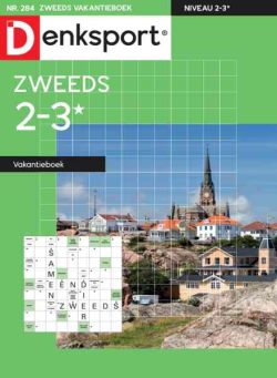 Denksport Zweeds 2-3 vakantieboek – 1 April 2026