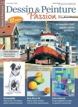 Dessin & Peinture Passion – Fevrier-Mars 2026