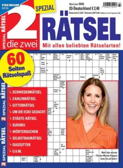 Die 2 Spezial Ratsel – Mai-Juni 2026