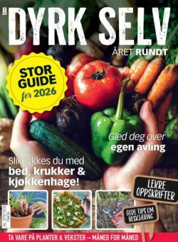 Dyrk selv – Mars 2026