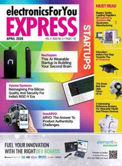 Electronics For You Express – April 2026