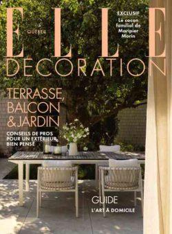 Elle Decoration Quebec – Printemps-ete 2026